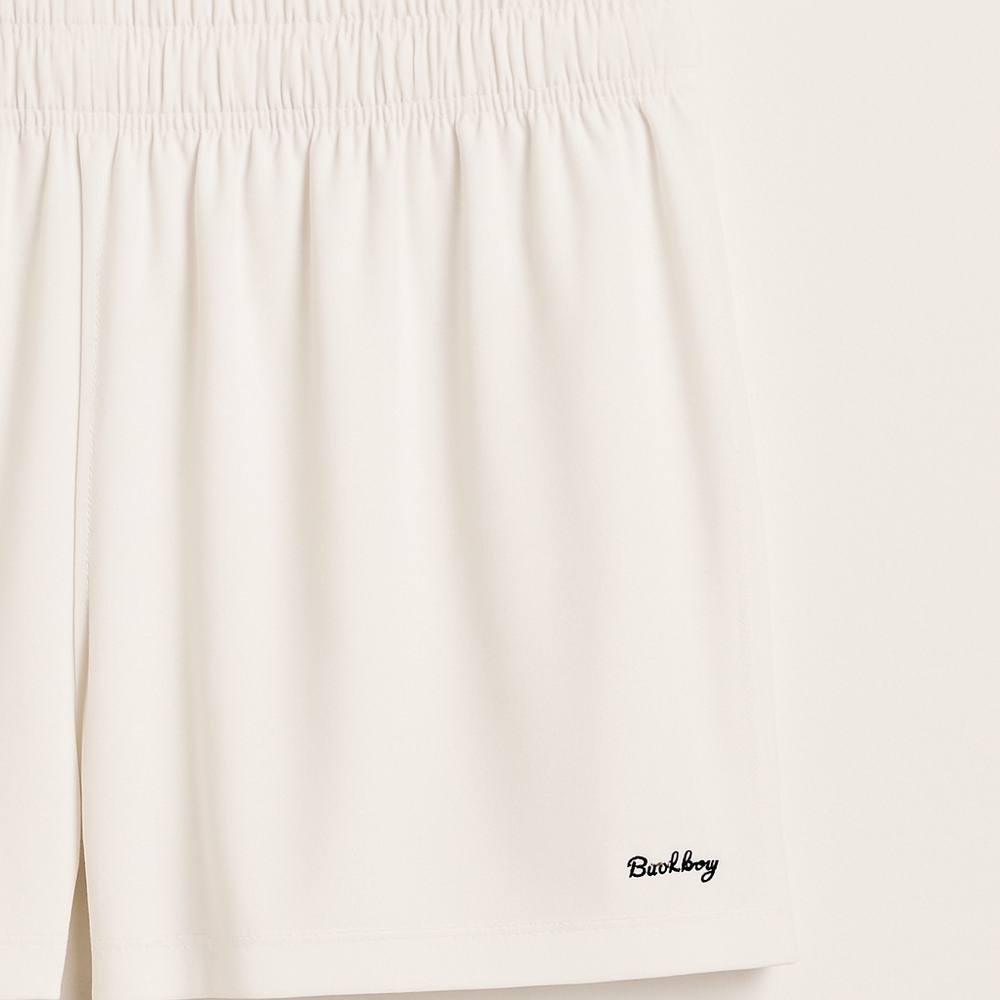 Eastbay White Athletic Shorts L EVAPOR Tech Drawstring Gym Sport NWT - Picture 3 of 17